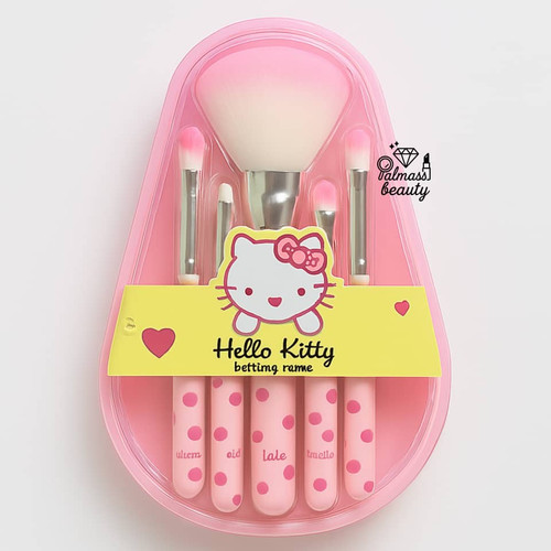 ست فرچه صورتی