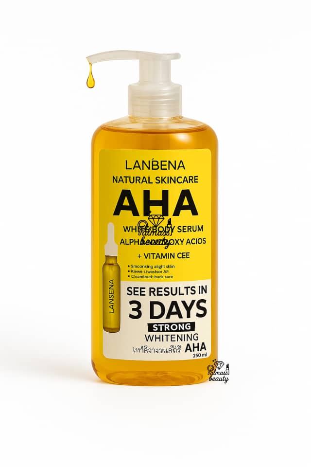 سرم روشن کننده لنسیاد مدل AHA حجم ۵۰۰ میلی‌لیتر